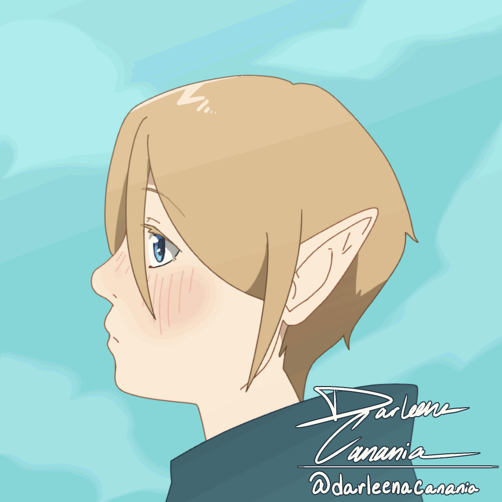 Hair Animation Practice (Clip Studio) | darleenacananiabusiness@gmail.com