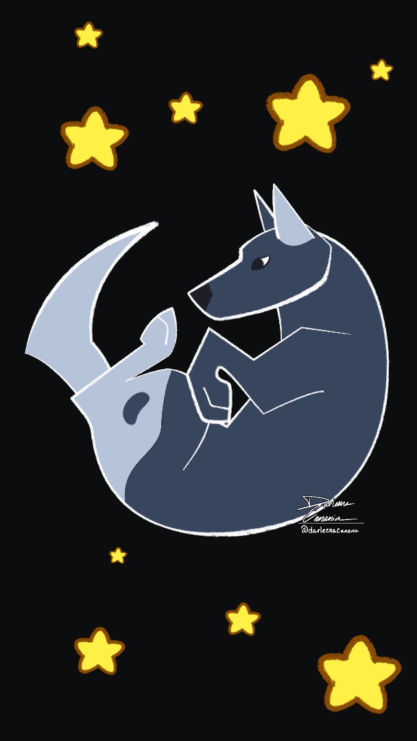 Wolf in the Stars Animation (Moho Pro 14) | darleenacananiabusiness@gmail.com